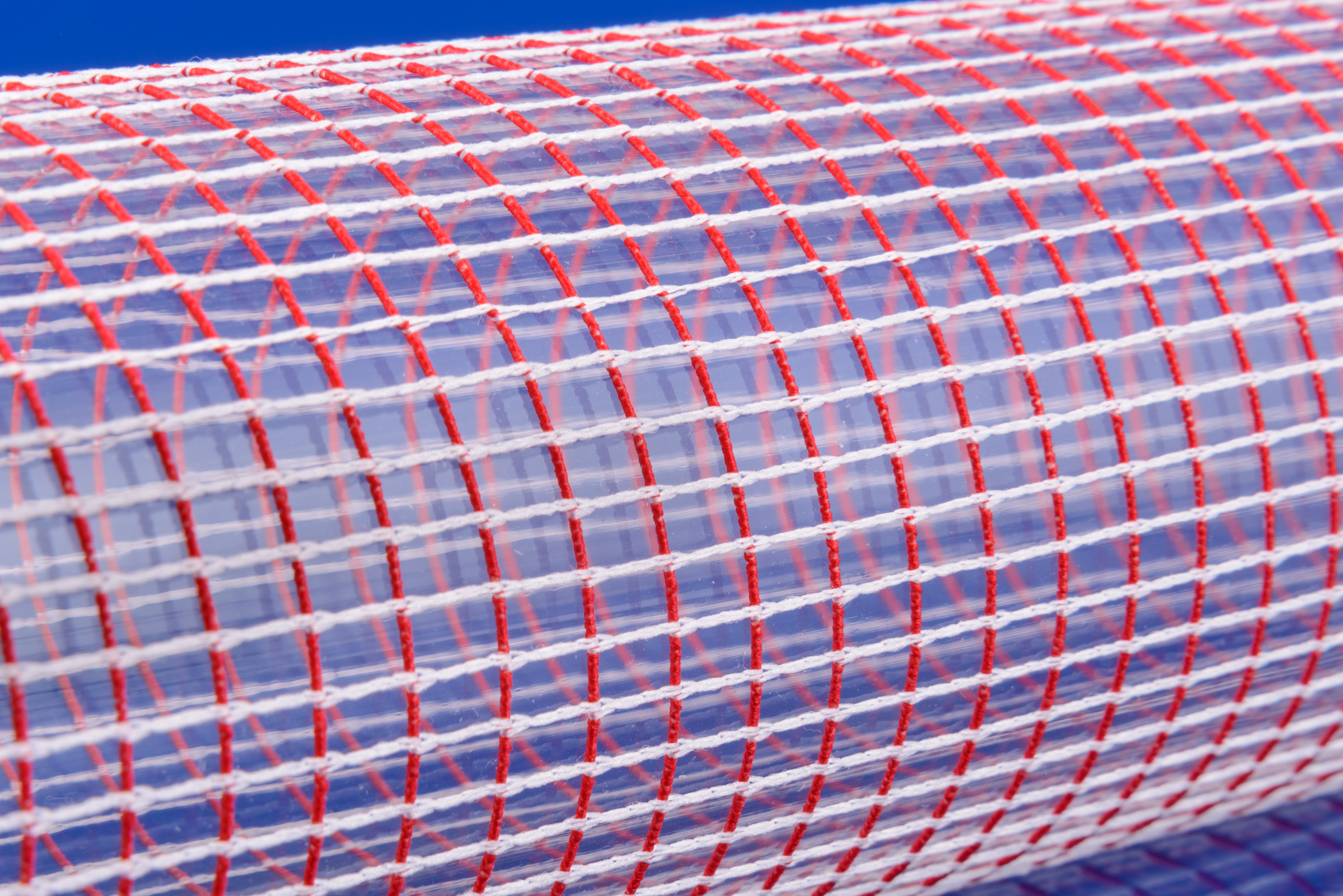 Extra net on Clear PVC Tube